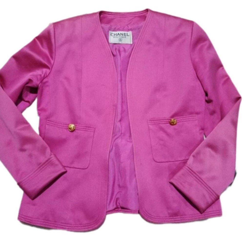 Chanel Boutique Pink Jacket